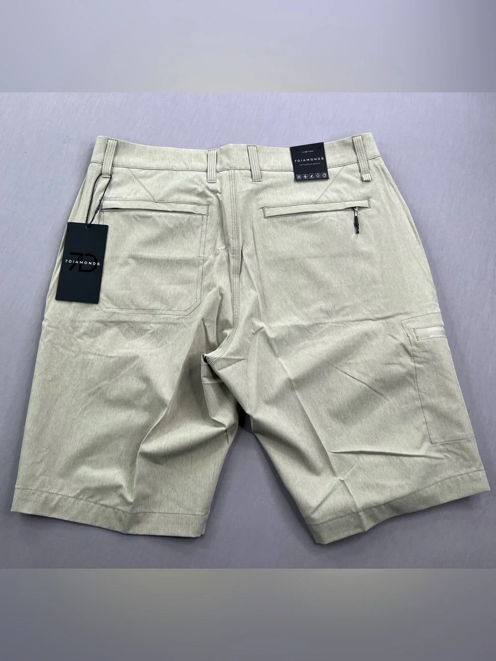 7 DIAMONDS SIERRA HIGH PERFORMANCE WATER RESISTANT SHORTS